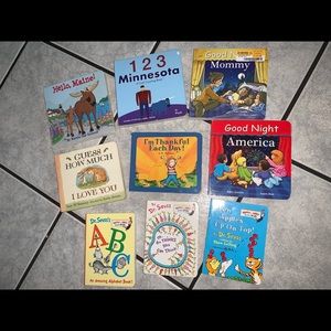 9 dr Seuss etc children book lot bundle